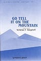 Go Tell It on the Mountain SATB choral sheet music cover